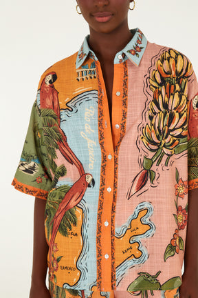 Conjunto Estampa Praia