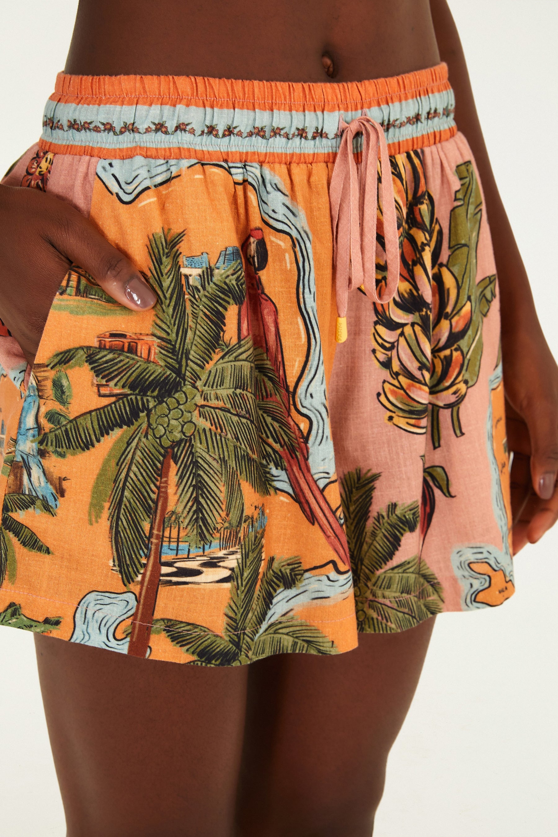 Conjunto Estampa Praia