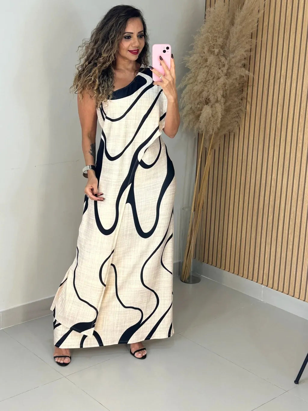 Vestido Nina Ombro Único