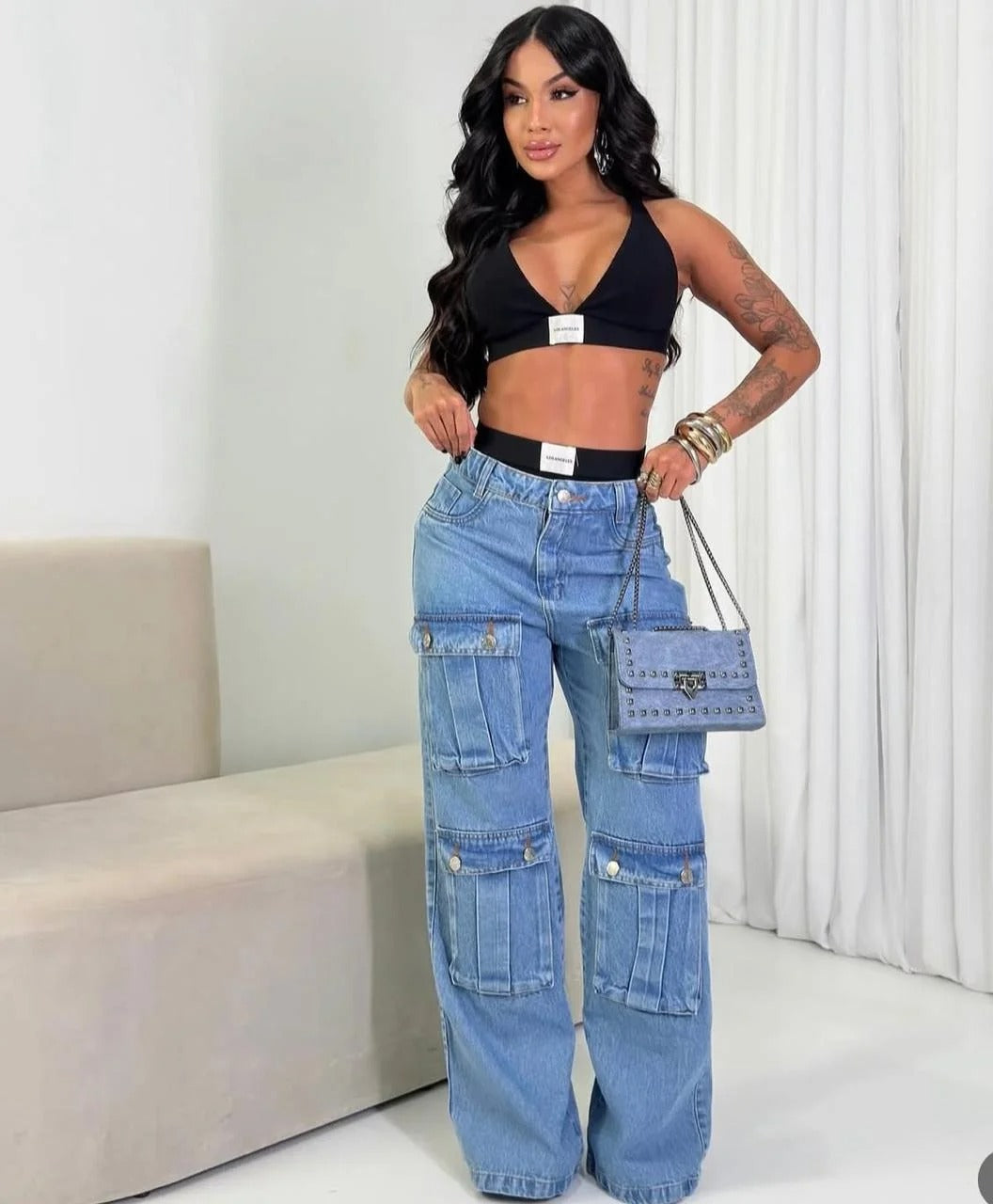 Calça Jeans Estilosa