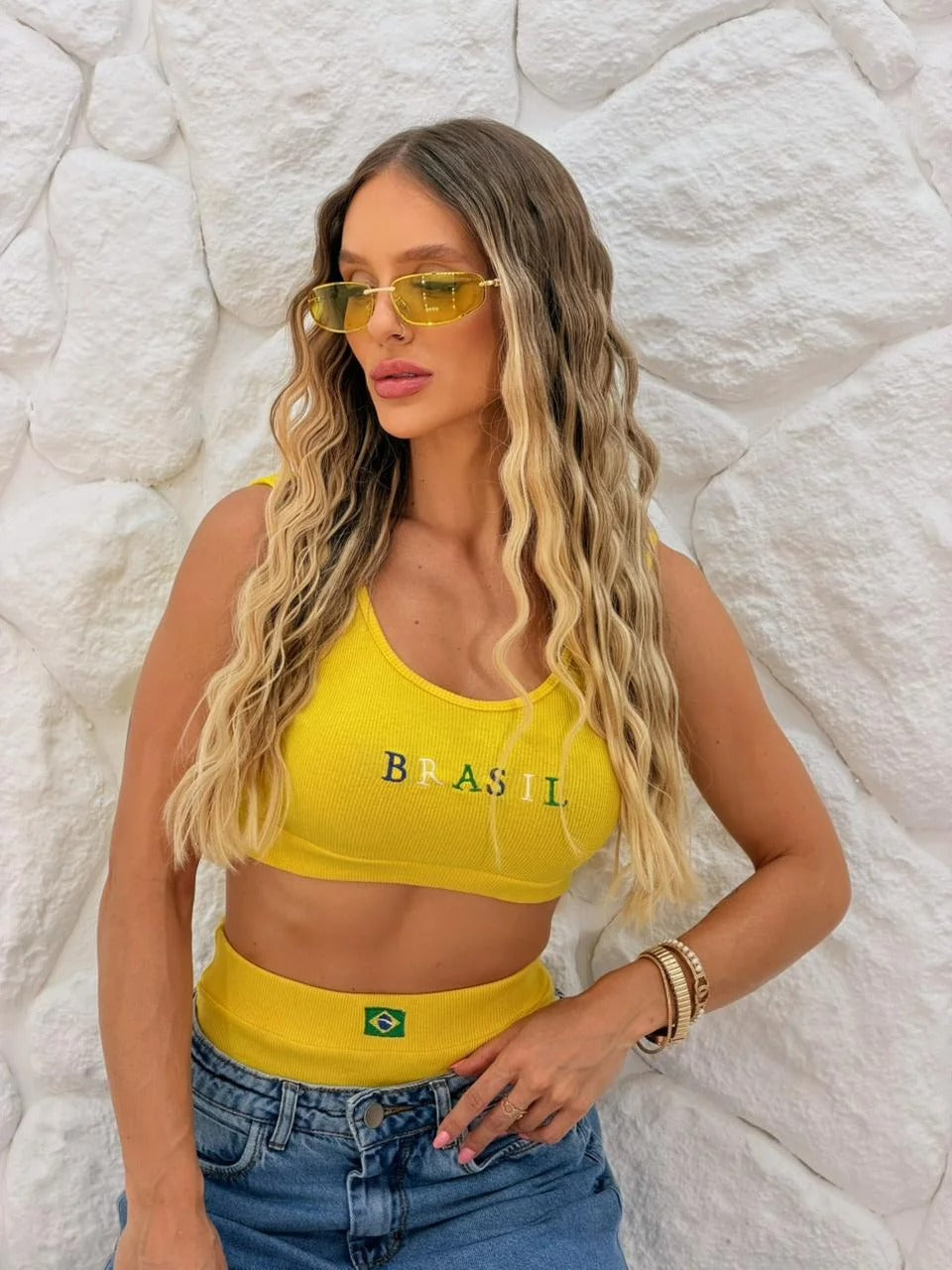 Conjunto Canelado Brasil